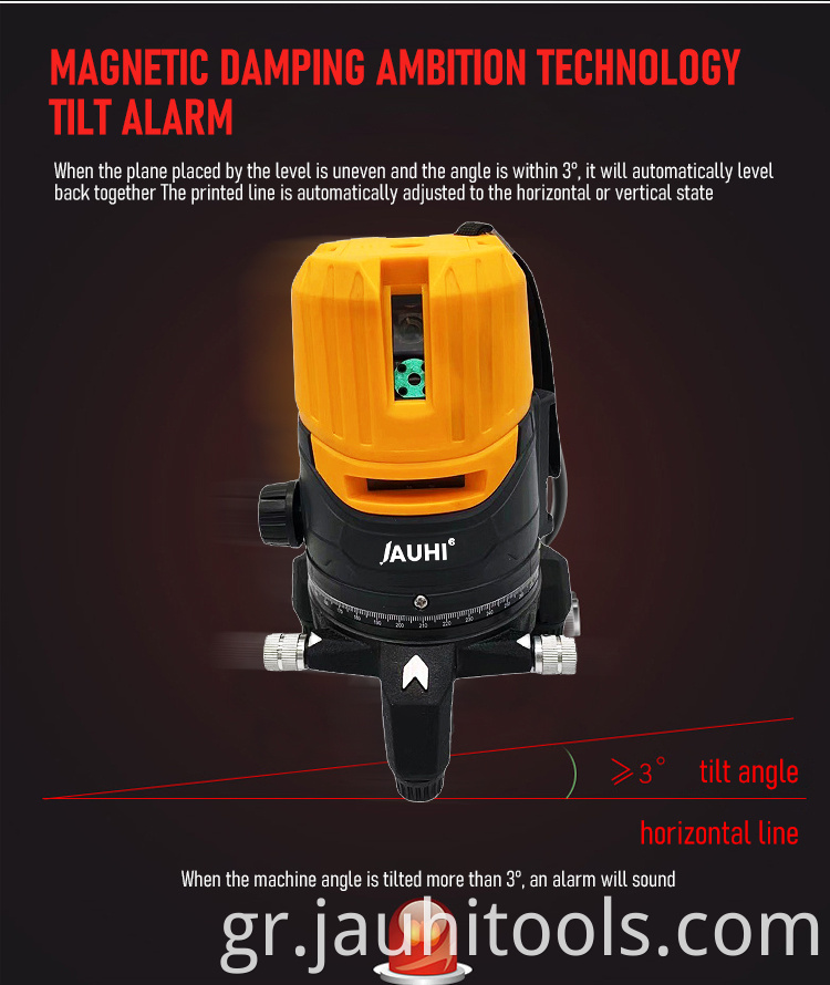 Laser Level Self Levelling Beams Laser 5 Lines